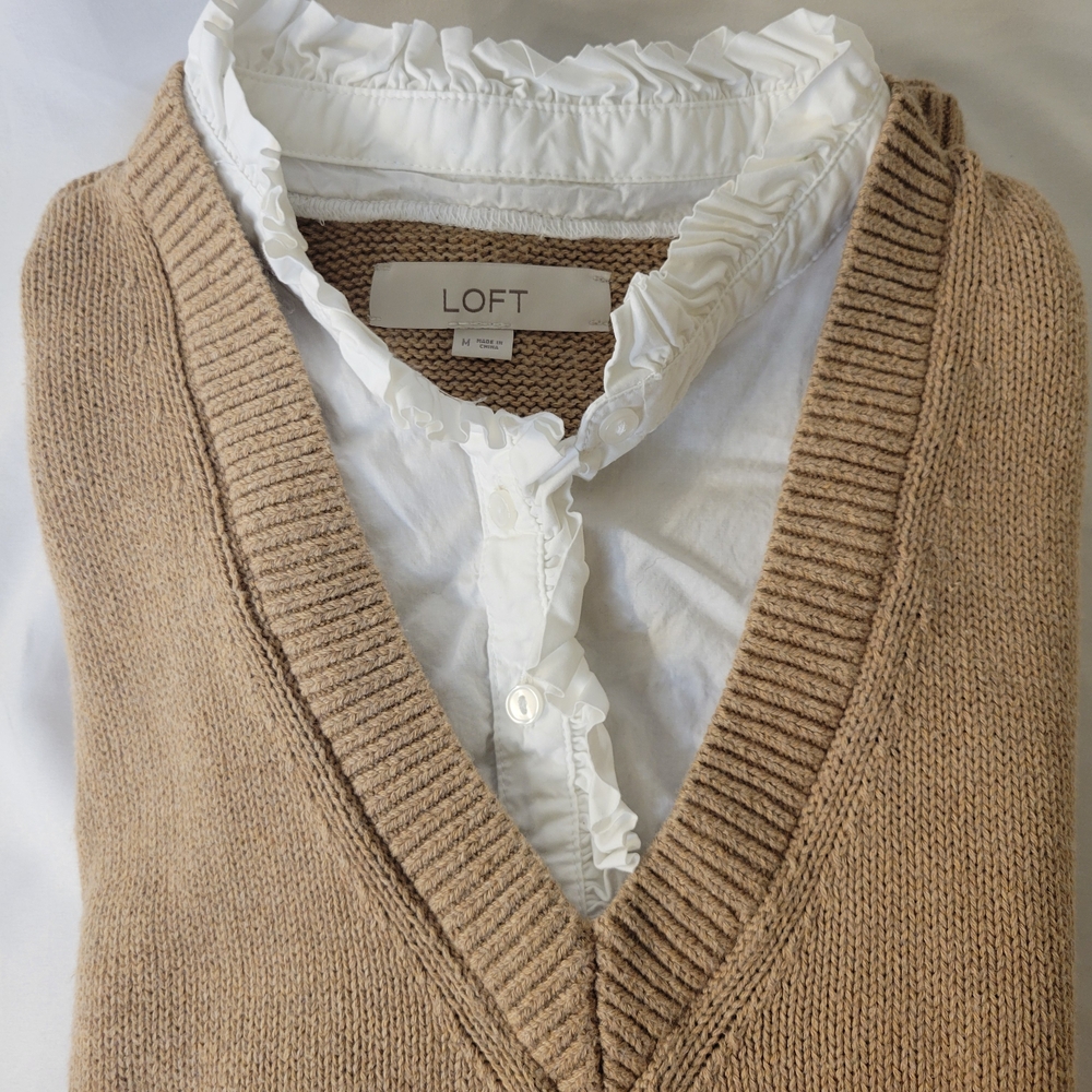 LOFT Sweater pullover knit business casual